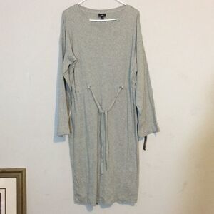 Mossimo Women’s Front Tie dress. Gray, L
